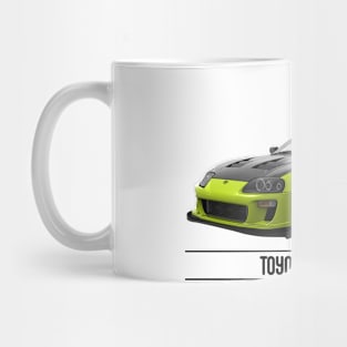 Supra Time Attack Lime Carbon Mug